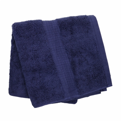 HD Signature Hand Towel - Medieval Blue Perspective: front