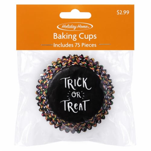 Holiday Home® Trick or Treat Baking Cups Perspective: front