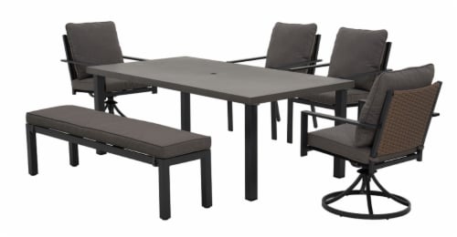 HD Designs Outdoors Matteo Dining Set Perspective: front