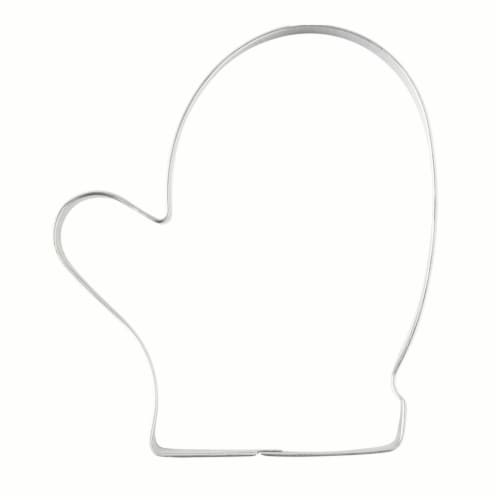 Holiday Home Mitten Cookie Cutter Perspective: front