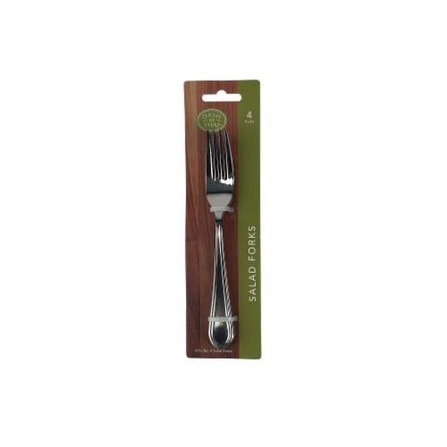 Dash of That® Aston Salad Forks Perspective: front