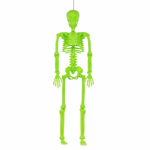 Holiday Home Blacklight Skeleton Green Perspective: front