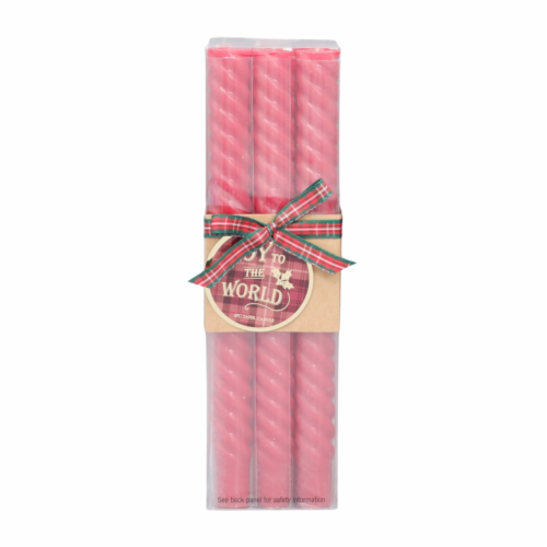 HD Designs Tapper Candles - Red Perspective: front