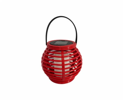 Everyday Living® Solar Lantern - Lychee Perspective: front