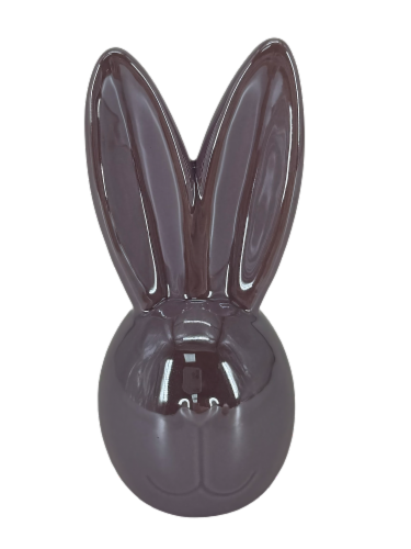Holiday Home® Easter Iridescent Ceramic Bunny - Purple Perspective: front