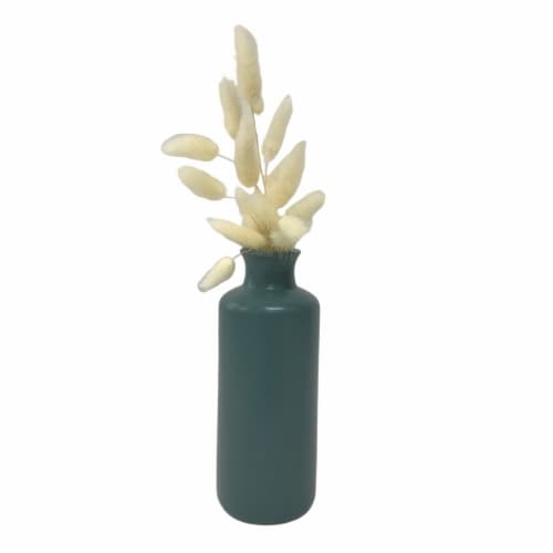 Holiday Home® Easter Setaria Viridis in Blue Vase Perspective: front