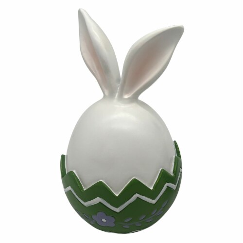 Holiday Home® Easter Dressed Bunny - Green Perspective: front
