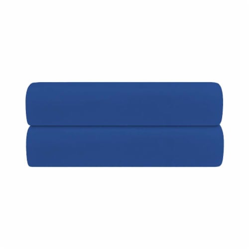 Everyday Living Jersey Pillowcases Standard - 2 Pack Estate Blue Perspective: front