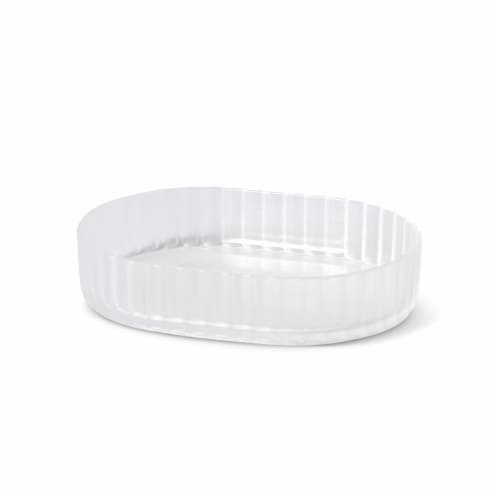 Everyday Living Soap Dish Clear Perspective: front