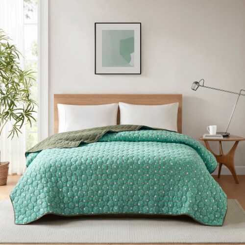 Everyday Living Microfiber Quilt - Geo Pattern Perspective: front