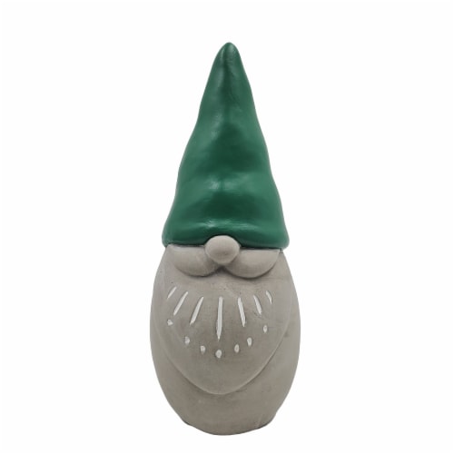 HD Designs Outdoors Gnome with Hat Statue - Green Perspective: front
