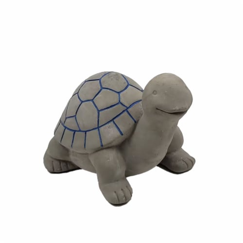 HD Designs Outdoors Turtle Statuary - Blue Perspective: front