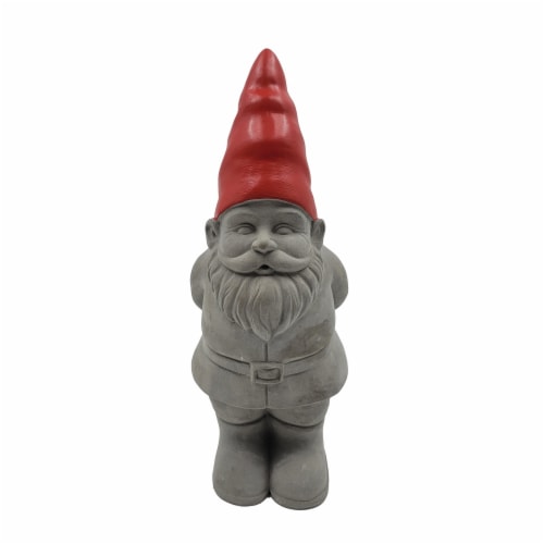 HD Designs Outdoors Gnome Statue - Red Perspective: front