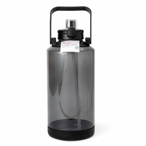Everyday Living Plastic Push Bottle Black Perspective: front