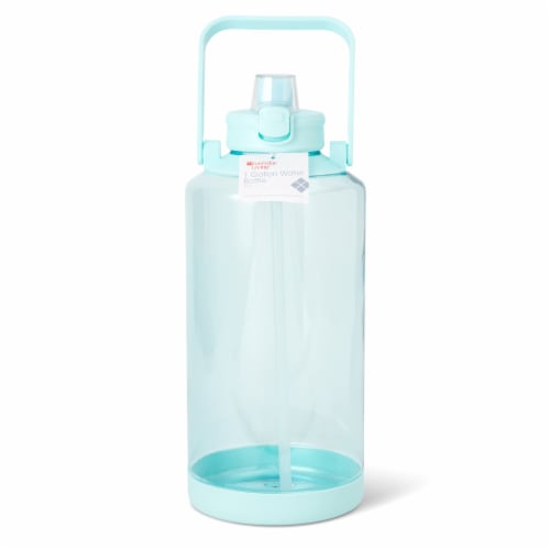 Everyday Living® Push Bottle Plastic - Blue Perspective: front