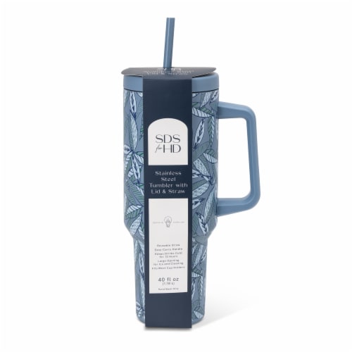 SDS for HD Designs Swivel Tumbler Stainless Steel Rainwashed Perspective: front