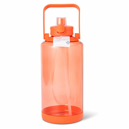 Everyday Living® Push Bottle Plastic - Coral Perspective: front