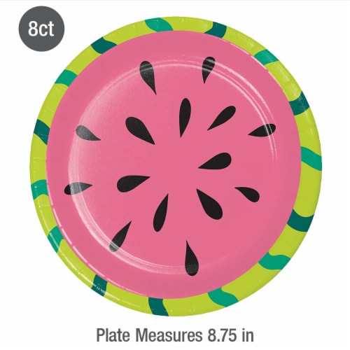 Everyday Living Watermelon Dinner Plate Perspective: front