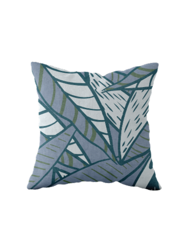 SDS for HD Designs Leafing for Paradise Outdoor Pillow Perspective: front