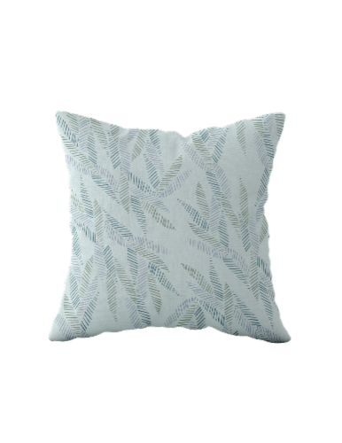 SDS for HD Designs Mod Leaf Beach Outdoor Pillow Perspective: front