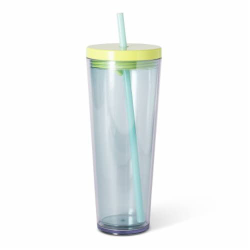 Everyday Living® Axel Plastic Tumbler - Blue Perspective: front