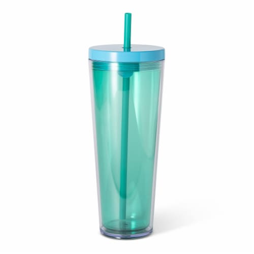 Everyday Living® Plastic Tumbler - Green Perspective: front