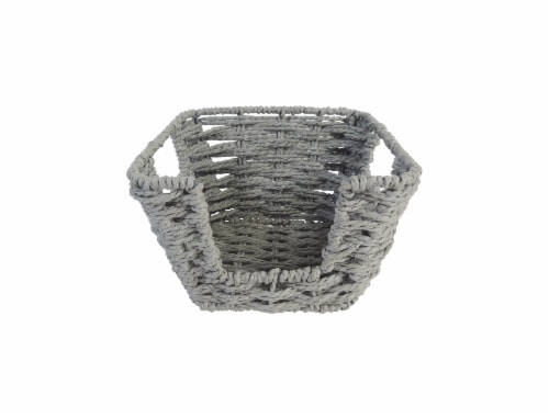 HD Designs Paper/Rope Basket - Small Perspective: front