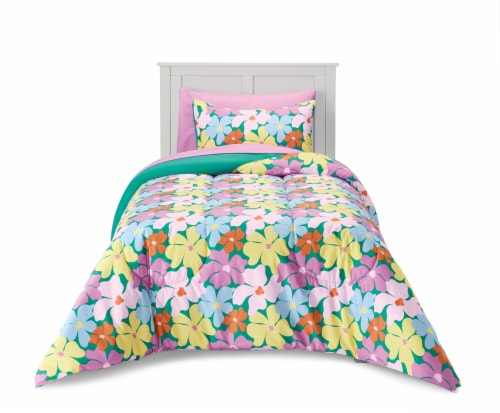 Everyday Living Sheet Set Twin - 5 Piece Dancing Floral Perspective: front