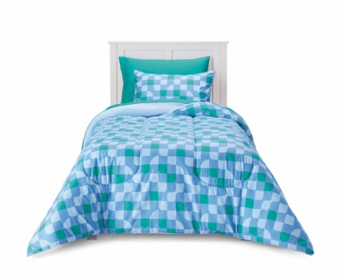 Everyday Living Sheet Set Twin - 5 Piece Morphing Check Perspective: front