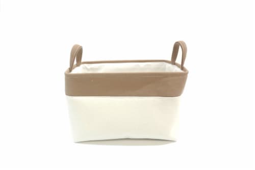 HD Designs Medium Rectangular Printed Fabric Basket Perspective: front
