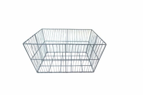 HD Designs Large Rectangular Wire Basket Perspective: front
