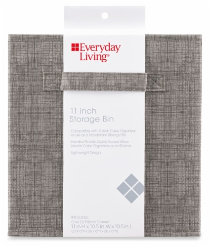 Everyday Living Fabric Drawer Tonal Major - Brown Perspective: front