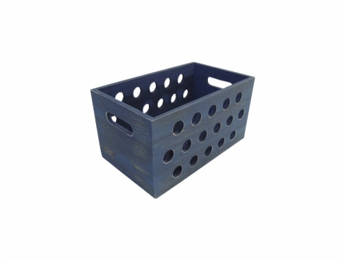 Everyday Living Small Wood Basket Perspective: front