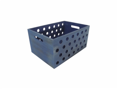 Everyday Living Large Wood Basket Perspective: front