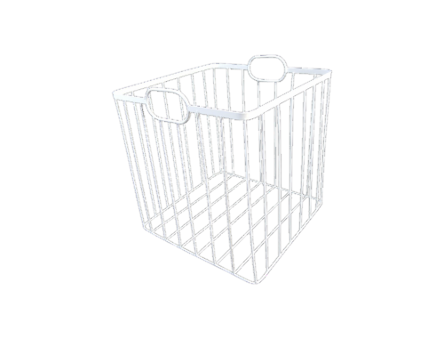 Everyday Living Wire Basket - Medium Perspective: front
