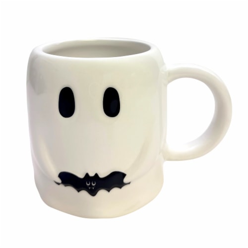 Holiday Home 16 Ounce 3D Friendly Ghost Mug Perspective: front