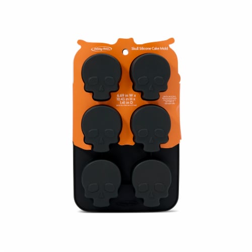 Holiday Home® Mini Skull Silicone Mold Perspective: front