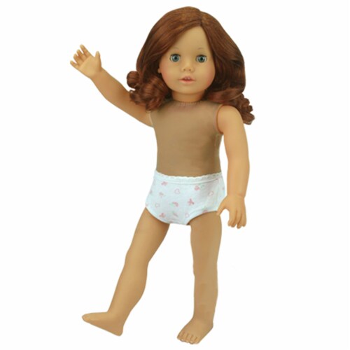 Sophia's Undressed 18'' Soft Bodied Auburn Doll Carly with Blue Eyes, 1 ...