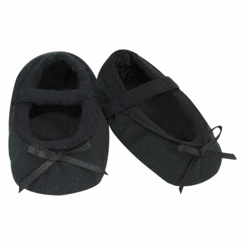Sophia's - 18  Doll - Ballet Slippers - Black Perspective: front