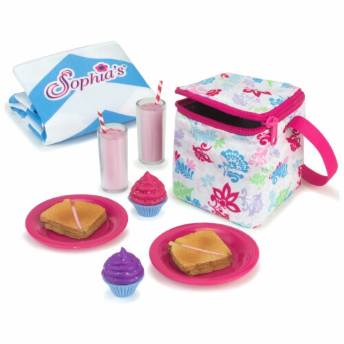 American girl doll lunch set online