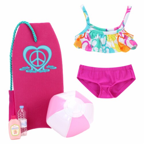 Sophia's Doll Clothes Bikini & Beach Accessories Set, 1 - Fry's Food Stores