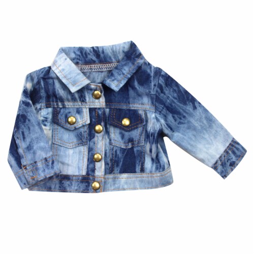 Blue jean deals jacket baby girl