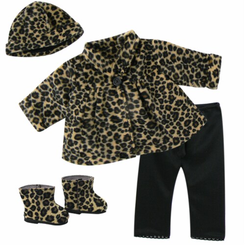 Sophia's Doll Clothes Coat Hat Leggings & Boots Set,, 1 - Fred Meyer