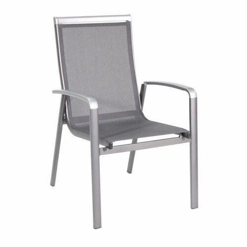 Outdoor stackable discount sling chairs