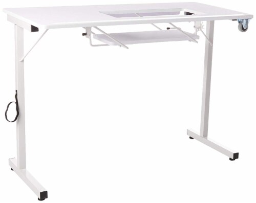 SewingRite SewStation 101, Sewing Table by  - White Perspective: front