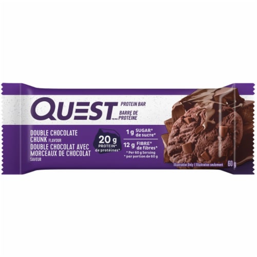 Quest Double Chocolate Chunk Protein Bars, 1 ct - Kroger