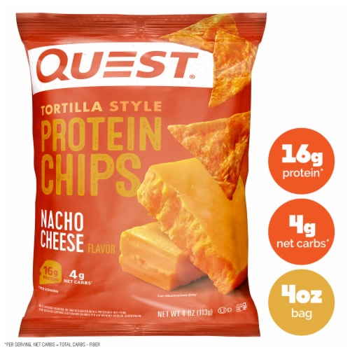 Quest Tortilla Nacho Cheese Protein Chips