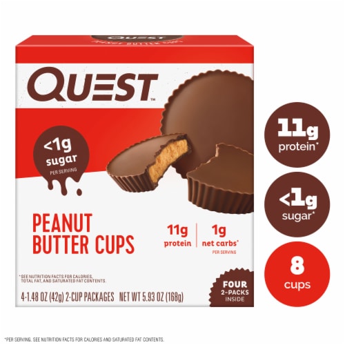 Quest™ Protein Peanut Butter Cups Perspective: front
