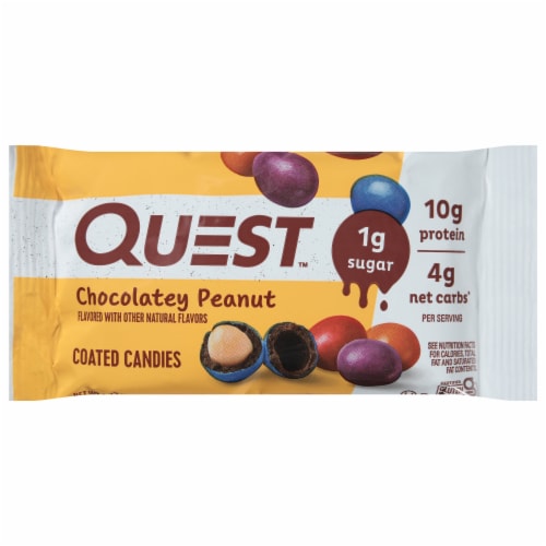 Quest™ Chocolately Peanut Coated Candies Perspective: front