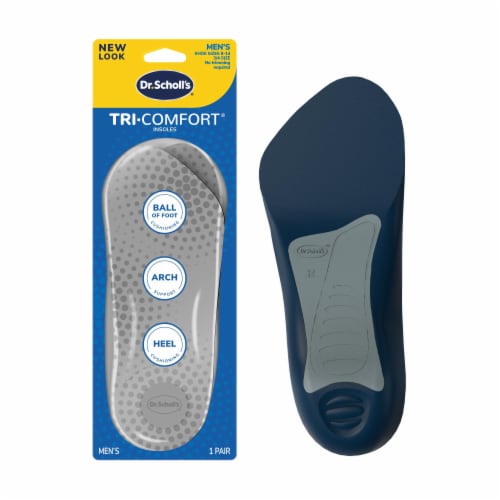 Preek Handvest snorkel Dr. Scholl's® Tri-Comfort Men's Insoles, 8-12 - Pay Less Super Markets